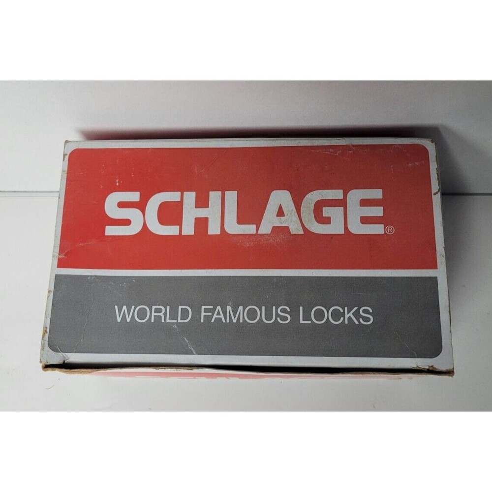 SCHLAGE F40N LEV 625 Lever Privacy Locking Latch NOS